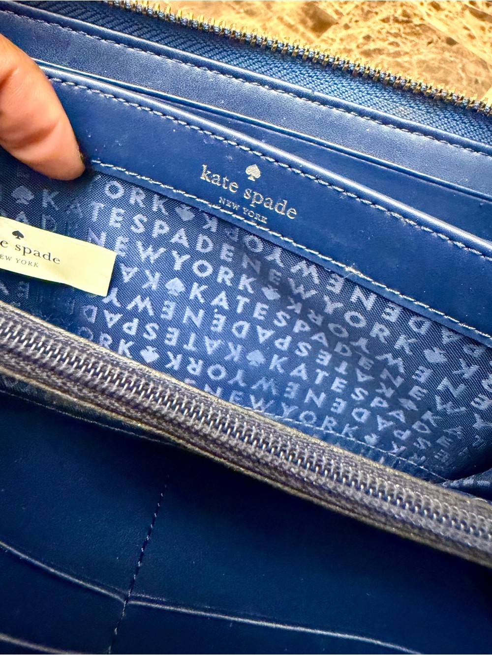 Kate Spade New Your Continental Zip-Around Wallet - Picture 6 of 9